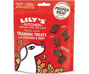 Dog Chicken & Beef Meaty Training Treats Lily’s Kitchen 8 x 70g