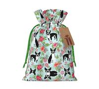 Dog Christmas Bags Gift Snacks Hamper Happy Halloween Drawstring Wedding Party Bags Presents