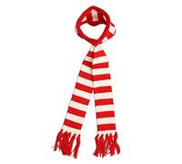 Dog Christmas Bandana,Christmas Bandanas for Dogs,Soft Polyester Warm Adjustable Dog Scarf Christmas Striped Cat Scarf for Winter (S)