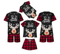 dog Christmas costumes xmas matching family pjs family christmas pajamas set womens pjs size 20-22 stitch pjs christmas pjs for couples Christmas costumes for womens 10-11 plus size pajamas Red