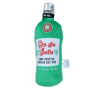 Dog Christmas Gin-gle Bells Festive Squeaky Plush Play Toy Dog Xmas Present
