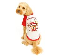 Dog Christmas Jumper Pet Reindeer Coat Outfit Gift (Dog Jumper Reindeer, XL)
