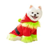 Dog Christmas Outfit, Cartoon Santa Costume For Dogs, Holiday Pet Cosplay Clothing, Cute Christmas Shirt For Dogs, Perfect For Christmas Festivals, Daily Wear, And Pet Photoshoots, Ideal For Puppies