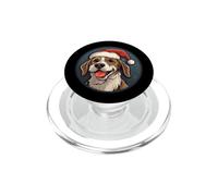 dog christmas PopSockets PopGrip for MagSafe