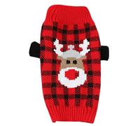 Dog Christmas Sweater - Christmas Soft Dog Sweater Warm Shirts,Knitted Breathable Cloth Snowman Pet Accessories for Kitten & Cats