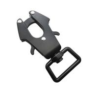 Dog Clasp - Leash Swivel Clip | Quick Release Frog Buckle | Metal Locking Connector for Pet Collars and Harnesses | Pet Hardware for Outdoor Use Hiking Training Walking Pet Safety Activities