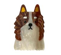 Dog Claw Clip - Small Claw Clips For Short Long Hair | Dog Shape Claws Clip | Girls Long Hairs Shepherd Puppy Clamp Girls, Adults, Kids Cartoon Dogs Women Hair Clamp For Travel, Hotel, School