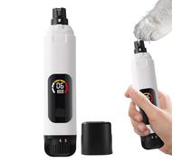 Dog Claw Grinder - Silent Digital Display 6 Speeds USB Rechargeable | Dog Claw File - for Cat Puppy Pet Small Medium Large Home Travel