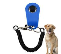 Dog Clicker Training - Wrist Strap Signal Device, Lightweight Durable Marker, Audible Cue Tool | Obedience Behavior Conditioning System Puppy Learning Practice Reward Communication Aid