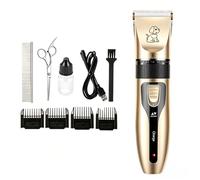 Dog Clippers with LCD Display, Dog Hair Trimmer with 4 Attachment Combs