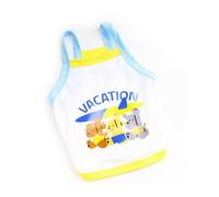 Dog Cloth Excellent Polyester Material Fashionable Appearance Good Compatibility Easy To Wash Wide Application Pet Shirt Puppy Top Sweatshirt Small Dogs Home Walks Parties Festival (M)
