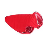 Dog Clothes Christmas Print Double Sided Crimson Xs Polar Fleece | Easy to Put, Comfortable for Dressing up Parties, Cartoon Style for Dogs and Puppies