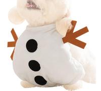 Dog Clothes,Dog Clothes | Creative Snowman Dog Costume - Cute Warm Dog Cosplay Clothes for Winter, Christmas Snowman Pet Costume for Dogs and Cats