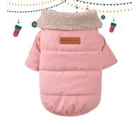 Dog Clothes Fashionable Collar Two-Legged Jacket | Windproof Pet Costumes Cold Weather Coats for Cold Weather Outdoor Indoor Puppies Cats Small To Medium Dogs