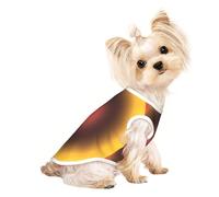Dog Clothes for Small Dogs, Cute Cat & Puppy Shirts, Full-Print, Soft & Breathable Dizzy Circle