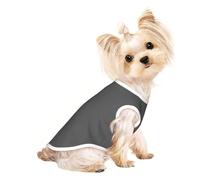 Dog Clothes for Small Dogs, Cute Cat & Puppy Shirts, Full-Print, Soft & Breathable Ebony Color