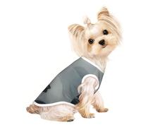 Dog Clothes for Small Dogs, Cute Cat & Puppy Shirts, Full-Print, Soft & Breathable Ferry Crossing
