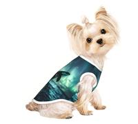 Dog Clothes for Small Dogs, Cute Cat & Puppy Shirts, Full-Print, Soft & Breathable Killer Whale