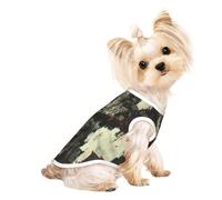Dog Clothes for Small Dogs, Cute Cat & Puppy Shirts, Full-Print, Soft & Breathable Mysterious Totem