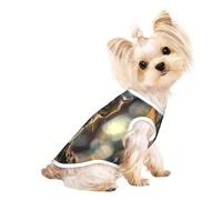 Dog Clothes for Small Dogs, Cute Cat & Puppy Shirts, Full-Print, Soft & Breathable Squirrels in the Forest