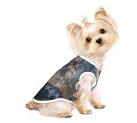 Dog Clothes for Small Dogs, Cute Cat & Puppy Shirts, Full-Print, Soft & Breathable The Milky Way Shines Brightly