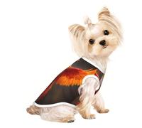 Dog Clothes for Small Dogs, Cute Cat & Puppy Shirts, Full-Print, Soft & Breathable The Red Phoenix