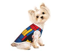 Dog Clothes for Small Dogs, Cute Cat & Puppy Shirts, Full-Print, Soft & Breathable The Temptation of Color