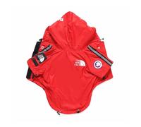 Dog Clothes Raincoat For Small Big Dogs Wind Coat Windbreaker French Bulldog Hoodie For Dogs Clothes Jacket Chihuahua(Red3,L)