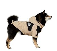 Dog Clothes Raincoat For Small Big Dogs Wind Coat Windbreaker French Bulldog Hoodie(Kaiqi,M(3-4kg))
