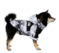 Dog Clothes Raincoat For Small Big Dogs Wind Coat Windbreaker French Bulldog Hoodie(MULTI,M(3-4kg))
