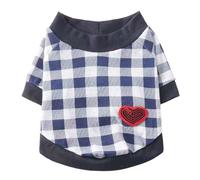 Dog Clothes Soft Soft Comfortable And Breathable Perfect For Summer Wear Suitable For Small To Medium Sized And Decorated With A Heart Pattern In A Variety Of Colors Sizes (B, XL)