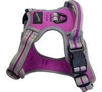 Dog & Co Sports Harness, Padded and Reflective, Purple Small Chest 28-55cm