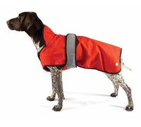 Dog Coat 2 In 1 Orange Dot 12"