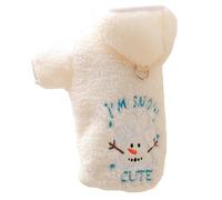 Dog Coat | Adjustable Hoodies for Christmas Celebrations with Snowman Design, Dog Clothing - for Halloween, Thanksgiving, Winter, Autumn, and Birthday