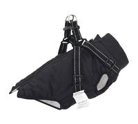 Dog Coat Fleece and Polyester Waterproof Winter Apparel Outdoor Wear vidaXL