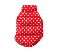 Dog Coat Dog Fleece Jacket Lightweight Jacket Winter Polka Dot Padded Jacket Dog Puffer Jacket Puppy Jacket Small Dog Vest Winter Dog Jacket Cold Weather Dog Cold Weather Clothe