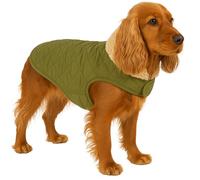 dog coat - Flamingo Bonnie Green - A:45cm B:36-44cm C:58-64cm - polyester - water-repellent - plush inner lining - Velcro closure - made in Europe