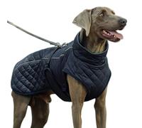 Dog Coat for Cold Weather, Cotton Reflective Windproof Vest - Turtleneck Winter Coat for Dogs - Outdoor Picnic Walking Hiking Skiing Daily Camping City Stroll