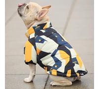 Dog Coat for French Bulldog,Waterproof Winter Jacket Puppy Cold Weather Coats Reflective Pet Vest Warm Fleece Dogs Snowsuit Windproof(Red,X-Large)