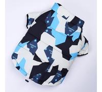 Dog Coat for French Bulldog,Waterproof Winter Jacket Puppy Cold Weather Coats Reflective Pet Vest Warm Fleece Dogs Snowsuit Windproof(Blue,XXXX-Large)
