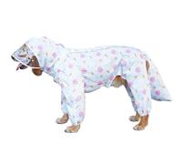 Dog Coat, Fun Style For Large Breeds Clothing For Original Dogs, Transparent Visor Hood For Outings In The Rain (9xl)