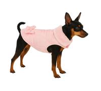 Dog Coat - Guzzi Pink - A:20cm B:26-28cm C:34-38cm - Polyester - Water-Repellent - Soft Fleece Lining - Flamingo