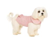 Dog Coat - Guzzi Pink - A:25cm B:30-34cm C:39-43cm - Polyester - Water-Repellent - Soft Fleece Lining - Flamingo