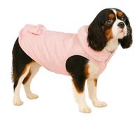 Dog Coat - Guzzi Pink - A:35cm B:34-38cm C:50-54cm - Polyester - Water-Repellent - Soft Fleece Lining - Flamingo