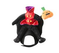 Dog Coat Harness Funny Halloween Dog Costume Headless Man Riding Horse Transformation Outfit For Dogs Including Corgi And Teddy Cre ative Pet Costume For A Laug h (Red, M)