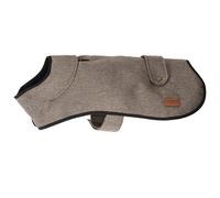 Dog Coat Heritage Ancol Herringbone Green Brown Quilted Fleece Puppy