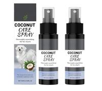 Dog coat smoothing spray, pet coat care deodorizing spray Gently softens and smooths fur, leaving it with long-lasting shine and making it easy to comb.