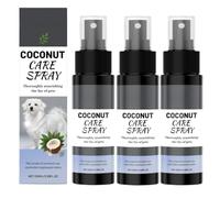 Dog coat smoothing spray, pet coat care deodorizing spray Gently softens and smooths fur, leaving it with long-lasting shine and making it easy to comb.