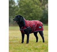 WeatherBeeta Dog Coat Comfitec Premier Deluxe - Waterproof - Burgundy/Navy 65cm