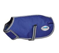 Weatherbeeta Comfitec Premier Free Parka Dog Coat (Medium) Blue/Grey/White - 25cm